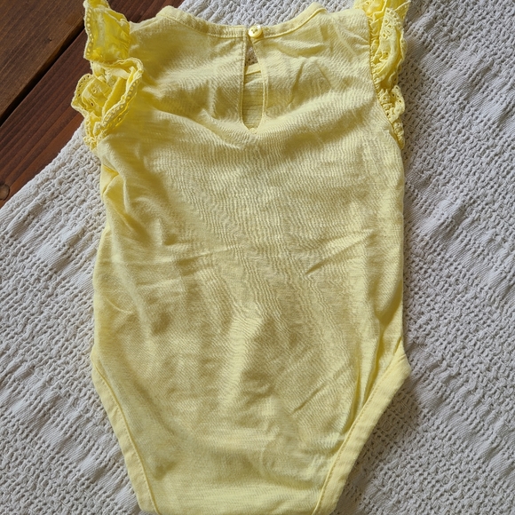 Jessica Simpson Baby Lemon Summer Set 3 month - Picture 4 of 14